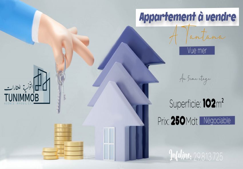 A #vendre un #appartement S2  à Tantana