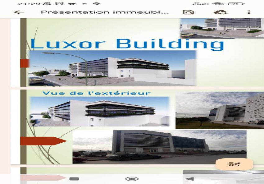 Immeuble luxe Centre Urbain Nord R+3