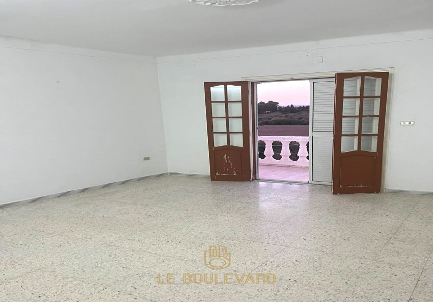 A Louer Etage De Villa S+2 à Sidi Mahersi, Nabeul