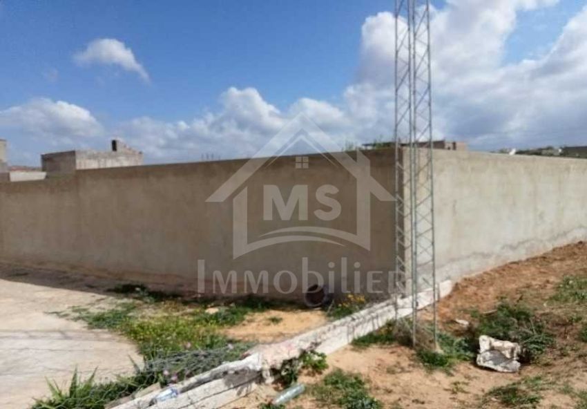 Terrain clôturé de 687 m² à vendre à Hammamet Sud 51355351