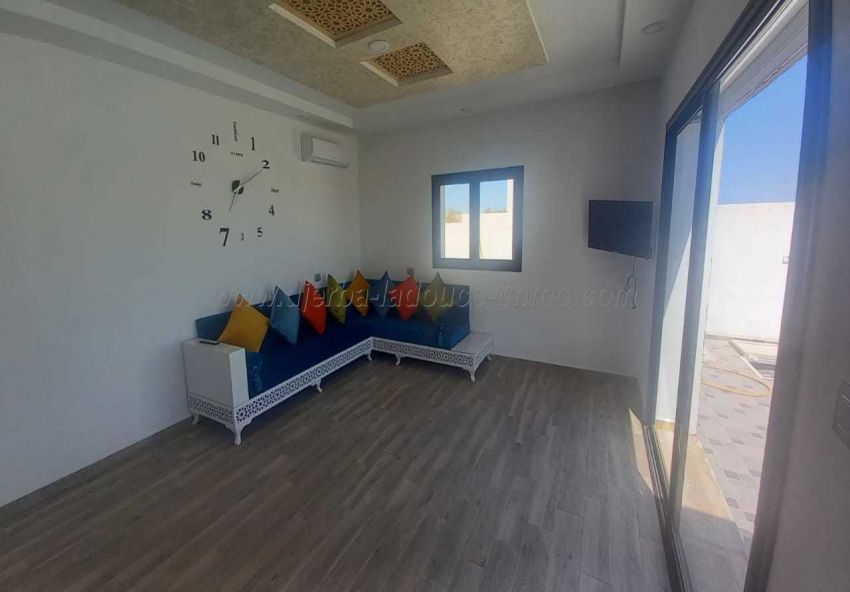 Jolie maison plain pied pour location annuelle à Arkou Midoun - Djerba